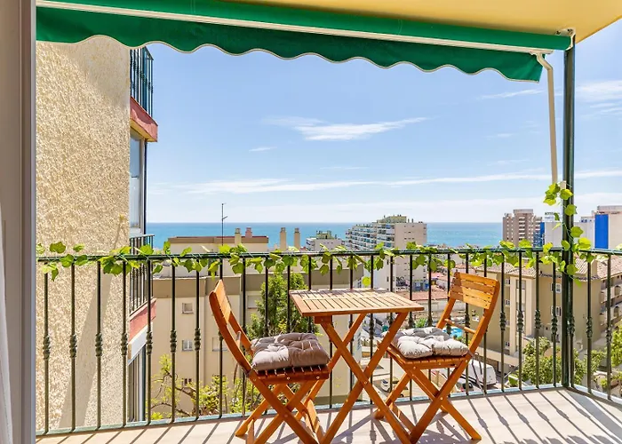 Casa Frida - Vistas Al Mar Desde Tu Terraza Privada Торремолинос